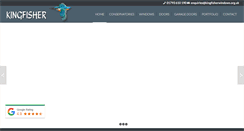 Desktop Screenshot of kingfisherwindows.org.uk